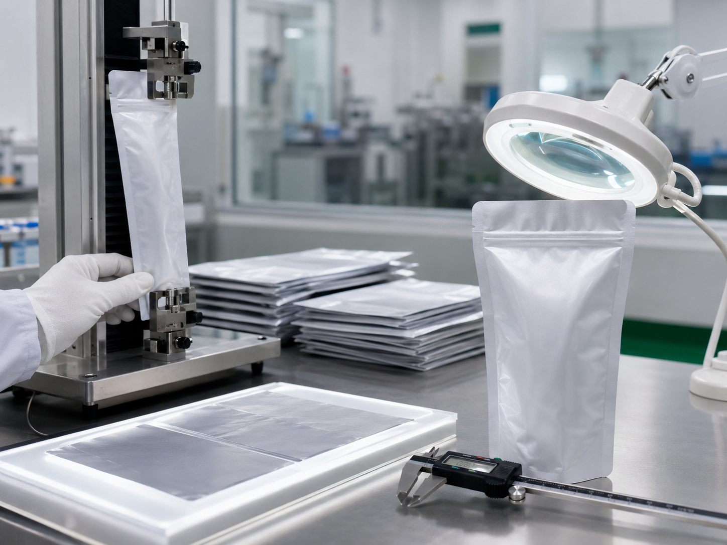 Quality Inspection — Spout Pouches